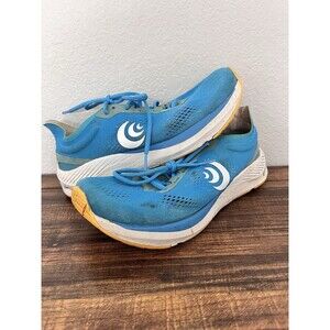 Topo Athletic Women's Cyclone Running Shoes, Sky/Gold Size 10